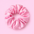 🎁 Skin Happy Satin Scrunchie (Pink) (100% off)