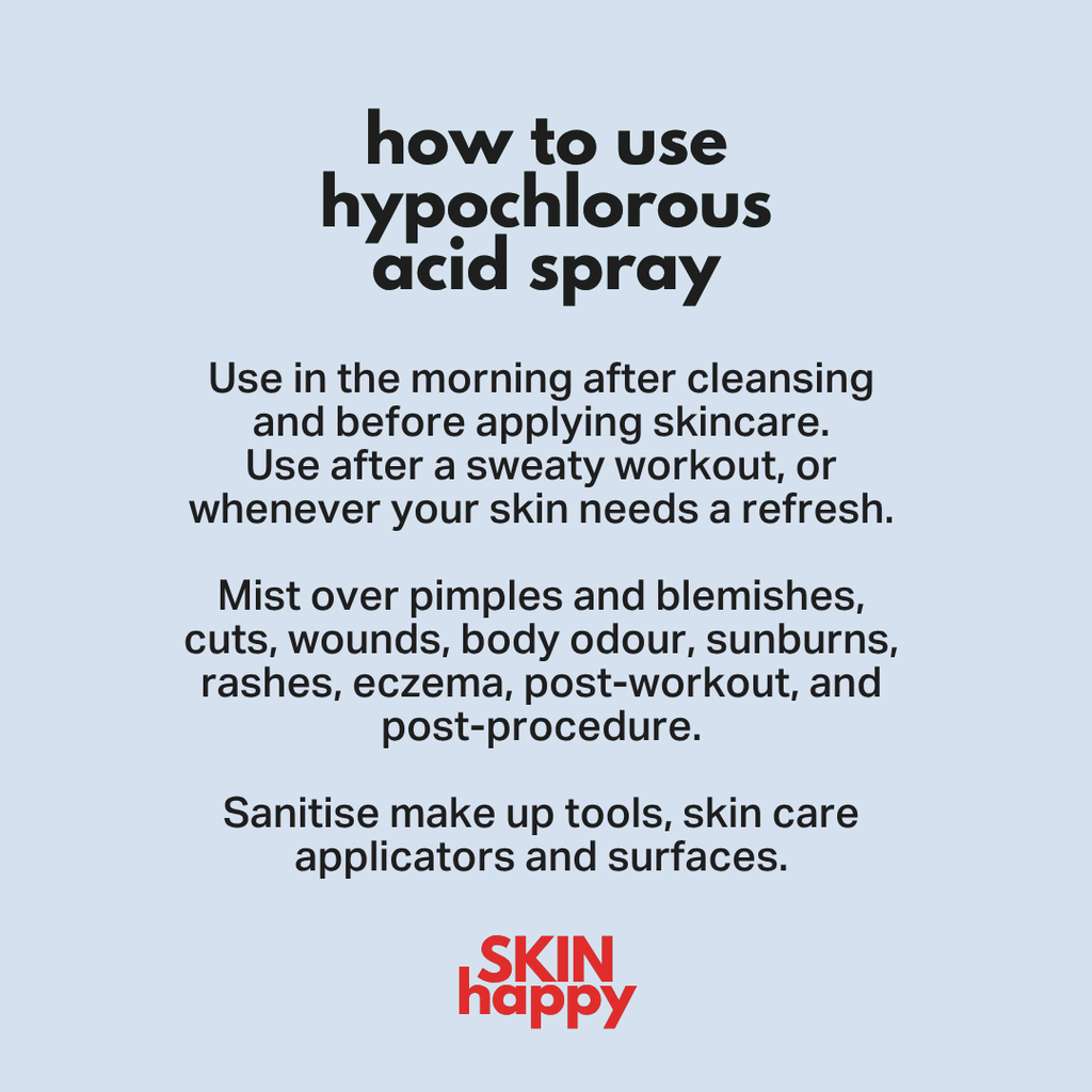 Skin Happy Hypochlorous Acid Face & Body Spray