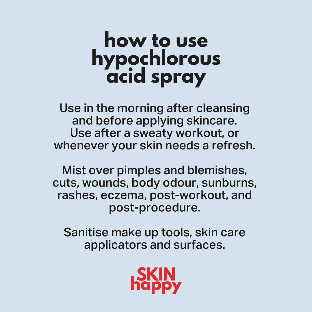 Skin Happy Hypochlorous Acid Face & Body Spray