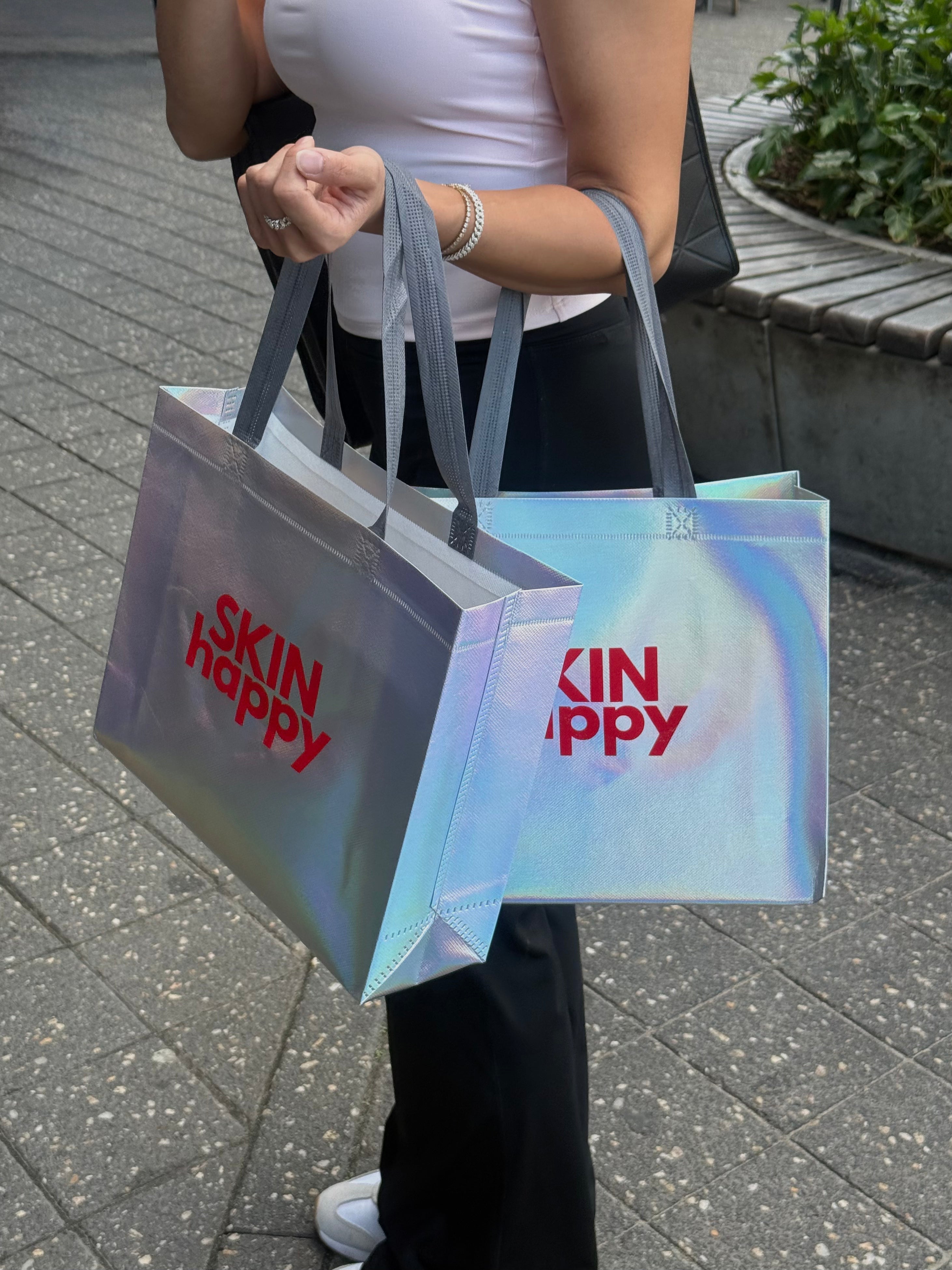 🎁 Skin Happy Tote Bag (Gift) (100% off)
